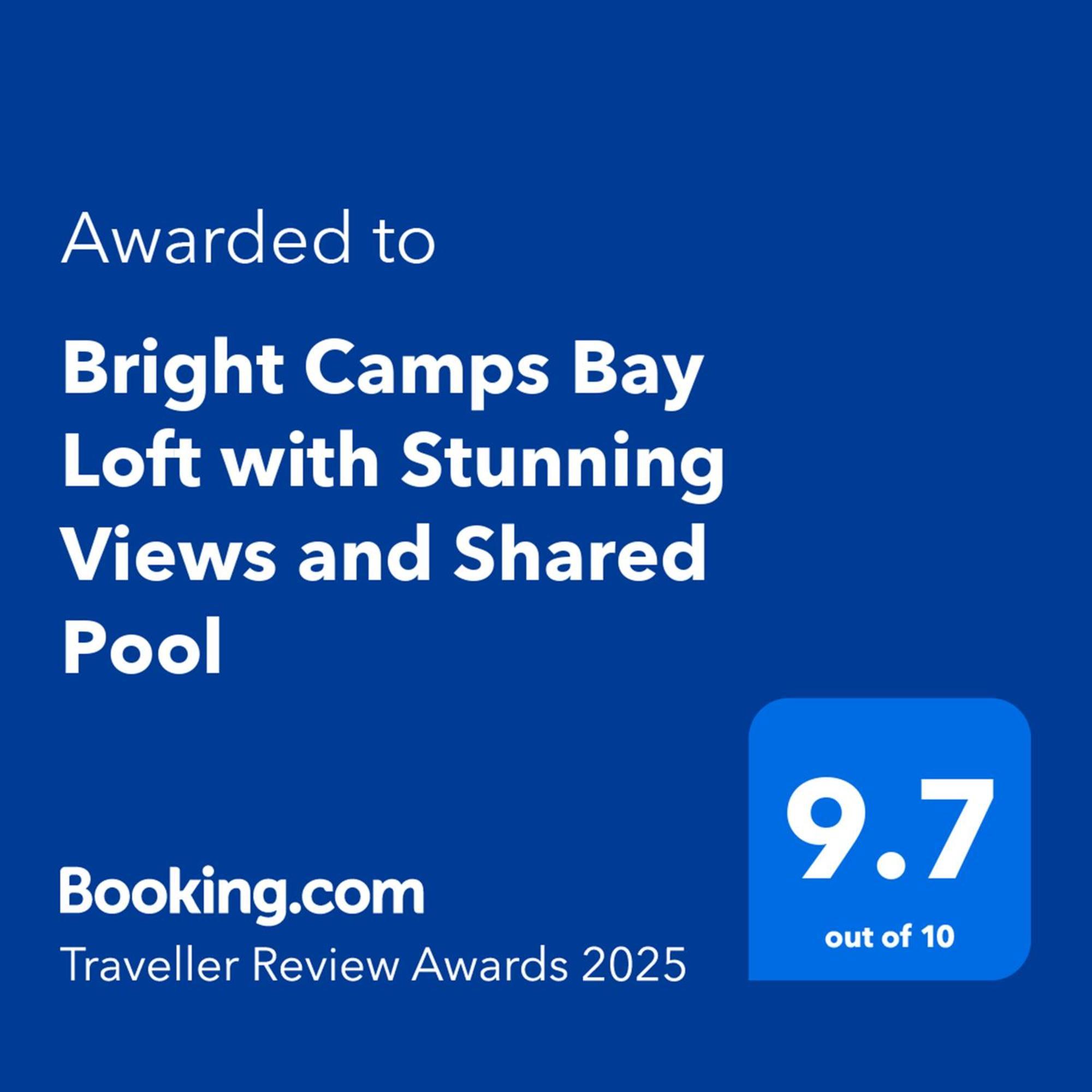 케이프타운 Bright Camps Bay Loft With Stunning Views And Shared Pool 아파트 외부 사진